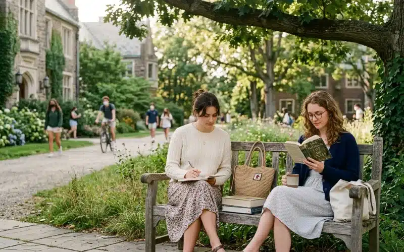 2020S Campus Fashion Trends With Quiet Luxury Cottagecore Outfits And Relaxed Post Pandemic Casual Style Among College Students 2020S Campus Fashion Trends With Quiet Luxury Cottagecore Outfits And Relaxed Post Pandemic Casual Style Among College Students