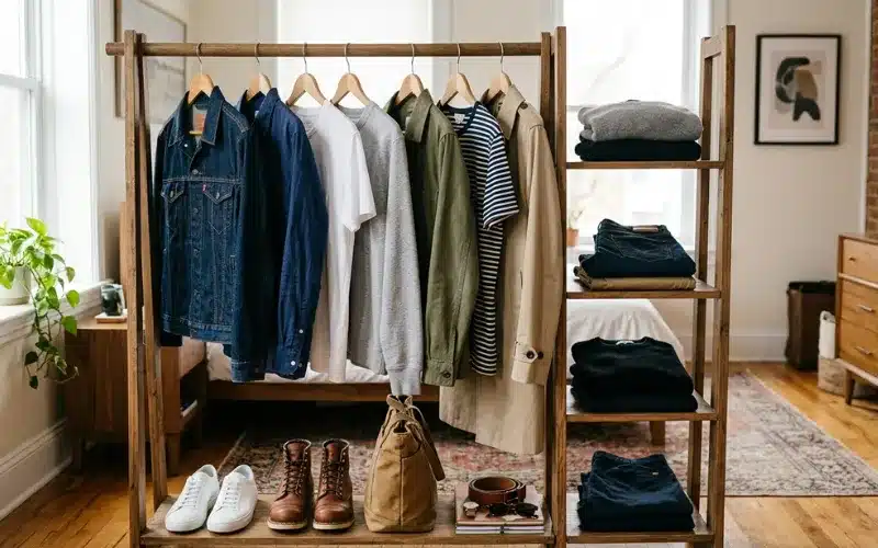 American Casual Capsule Wardrobe Style Explained With Simple Everyday Fashion Essentials American Casual Capsule Wardrobe Style Explained With Simple Everyday Fashion Essentials