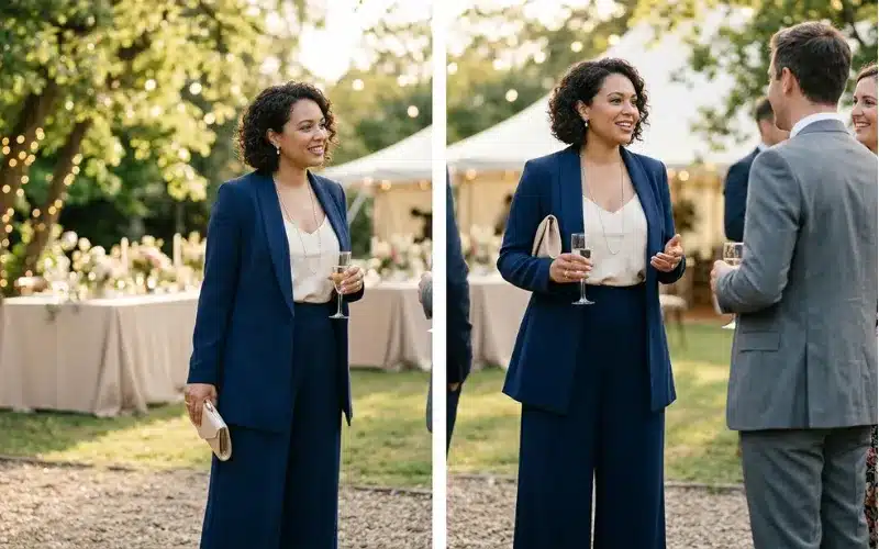 Apple Shape Trouser Suit Look Apple Shape Trouser Suit Look