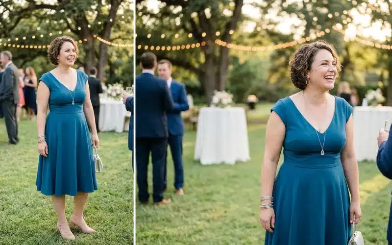How to Dress Apple Body Shape for a Wedding as Guest