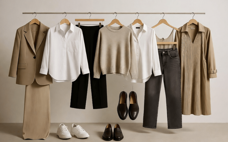 How to Build a 10-Piece Capsule Wardrobe for Work
