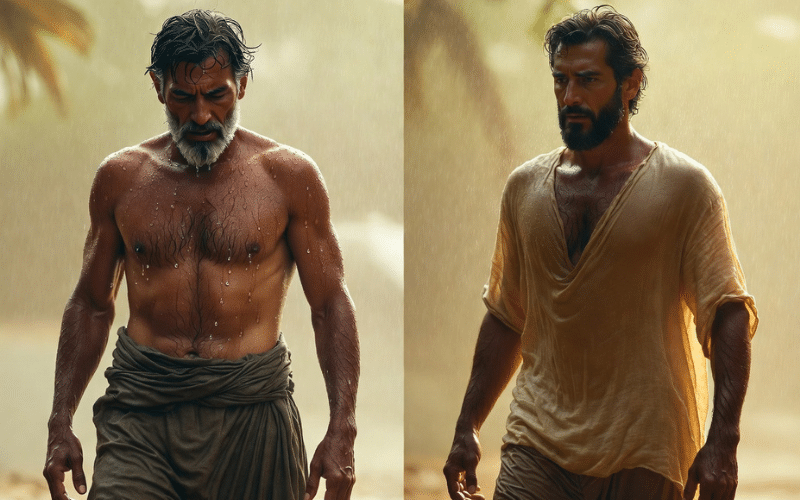 Clothing Samples Displayed On A Table, Highlighting Fabric Performance In Humid Conditions.