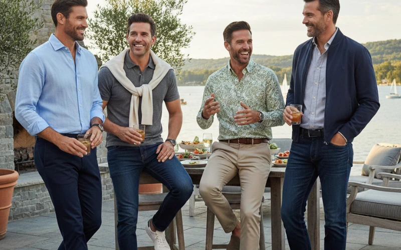 Mens Casual Reunion Style