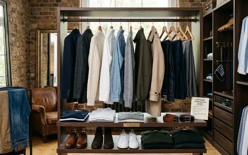 Menswear Wardrobe Essentials Featuring Oversized Knit Sweaters And Tailored Chinos For A Versatile Smart Casual Outfit Menswear Wardrobe Essentials Featuring Oversized Knit Sweaters And Tailored Chinos For A Versatile Smart Casual Outfit