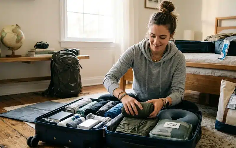 Packing Joggers For Long Haul Travel With Wrinkle Resistant Travel Pants And Space Saving Packing Tips For Comfortable Flights 1