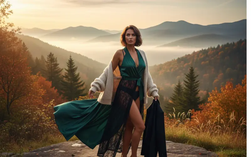 Silk Or Satin Robes In Solid Colors