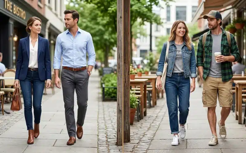 Difference Between Smart Casual and American Casual Dress Codes