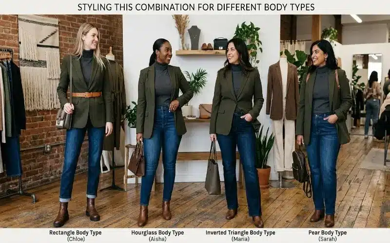 Styling Cream Sweater And Balloon Pants For Different Body Types With Flattering Fit Tips And Inclusive Fashion Outfit Ideas