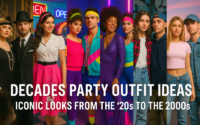 Decades Party Outfit Ideas from the ’20s to 2000s