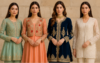 Short Jacket Style Dresses Pakistani Trends 2025   - Post Thumbnail